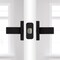 Kwikset Kwikset Singapore Matte Black Privacy Lever Right or Left Handed 97300-942 - alternate 5